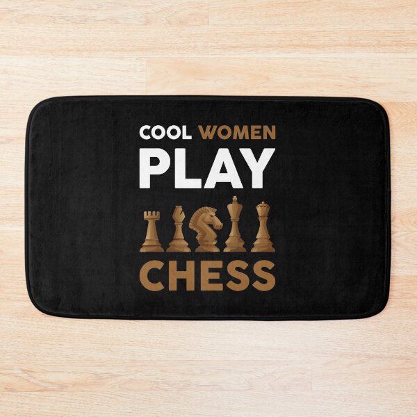Item preview, Cool women play chess designed and sold by GoldenDov.