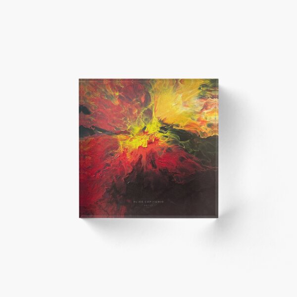 This Girl is on Fire Acrylic Block