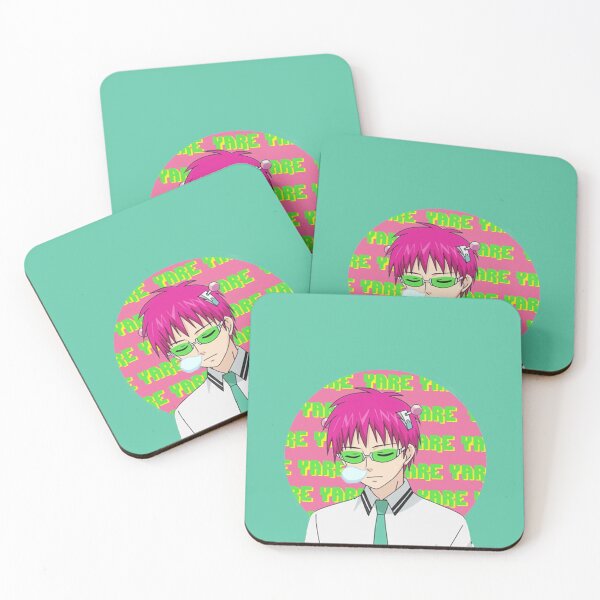 Item preview, Saiki K "Yare Yare" Sticker designed and sold by mooch-er.