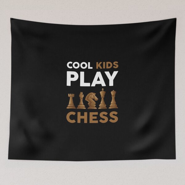 Item preview, Cool kids play chess designed and sold by GoldenDov.