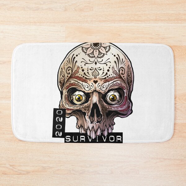 Item preview, 2020 Survivor - Skull with tattoos designed and sold by arendbotha.