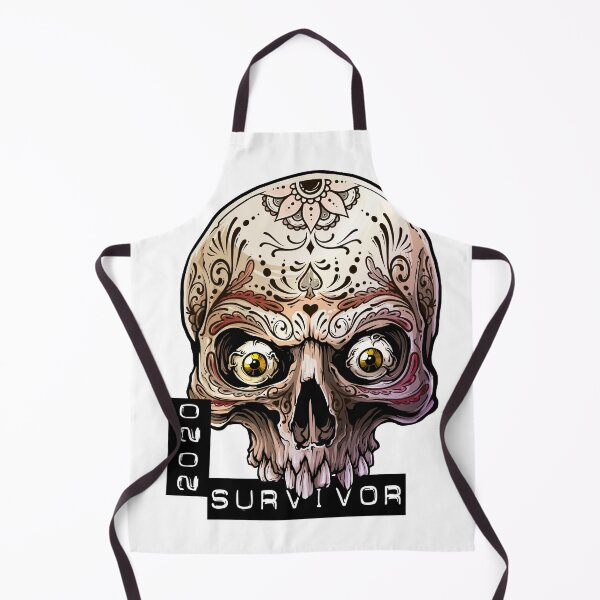 Item preview, 2020 Survivor - Skull with tattoos designed and sold by arendbotha.