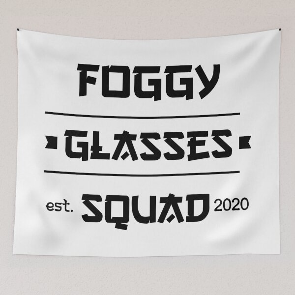 Item preview, Funny Foggy Glasses Club Est. 2020 quote for everybody who hates wearing a mask and getting their glasses foggy designed and sold by yusufdehbi.