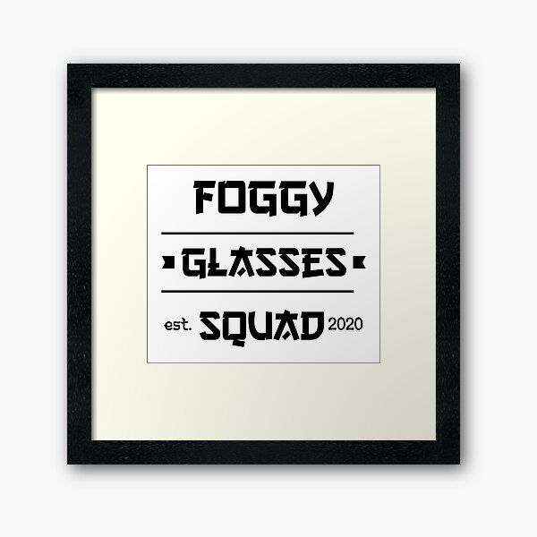 Item preview, Funny Foggy Glasses Club Est. 2020 quote for everybody who hates wearing a mask and getting their glasses foggy designed and sold by yusufdehbi.