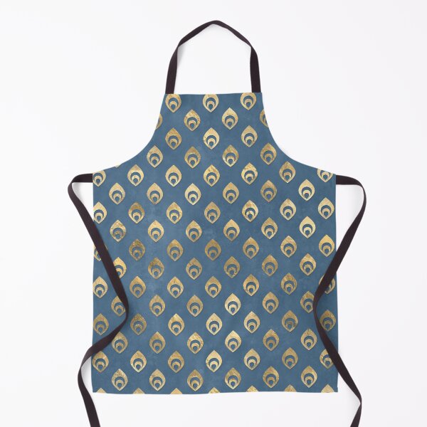 Item preview, An ornate gold on blue design designed and sold by AnnieHochmann.