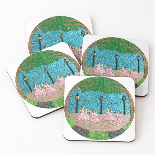Item preview, Ballerinas at the Waterfront designed and sold by SewingSongbird.