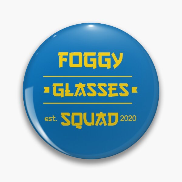 Item preview, foggy glasses squad est. 2020, funny quote for glasses wearers designed and sold by yusufdehbi.