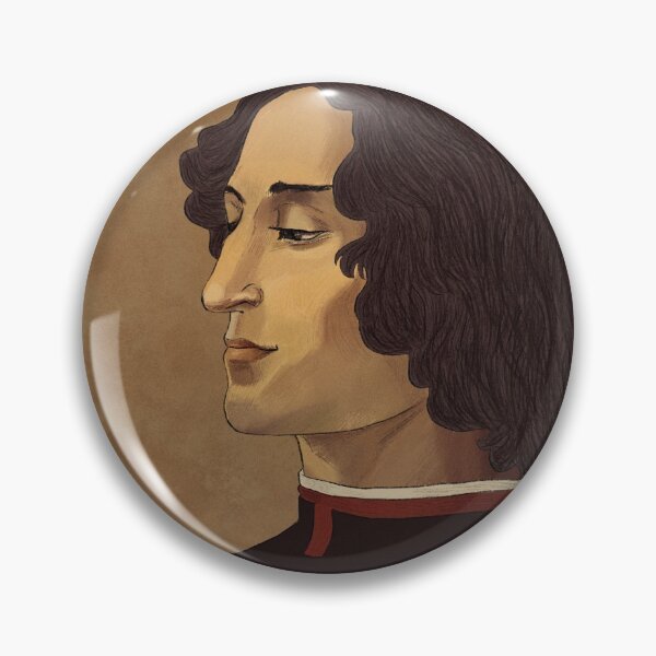 Item preview, Study of Botticelli's portrait of Giuliano de' Medici designed and sold by raffaellllllo.