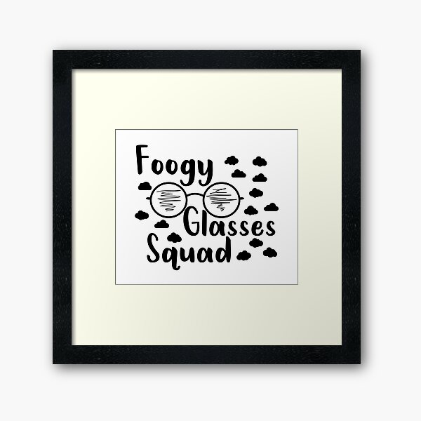 Item preview, Funny Foggy Glasses Squad Est. 2020 quote for everybody who hates wearing a mask and getting their glasses foggy designed and sold by yusufdehbi.