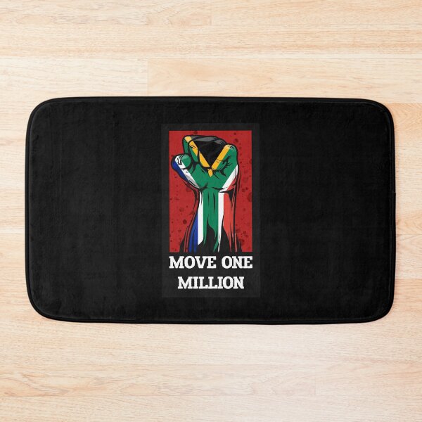 Item preview, Move One Million South Africa Protest Fist in air designed and sold by arendbotha.