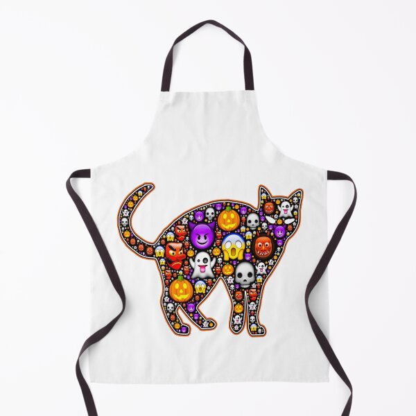 Item preview, Beautiful and Scary Cat with Emojis designed and sold by Shekevara.
