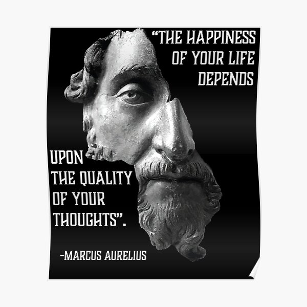 Home Décor Marcus Aurelius Quote Inspirational Poster Book Cover Art ...