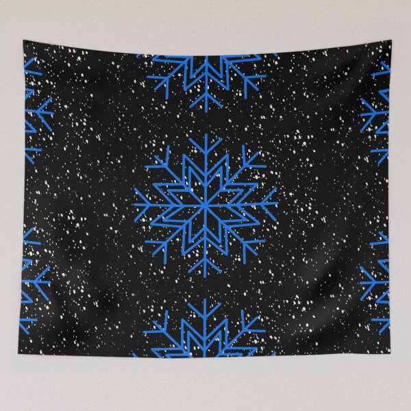 Item preview, Blue snowflake in a storm designed and sold by BV-creas.