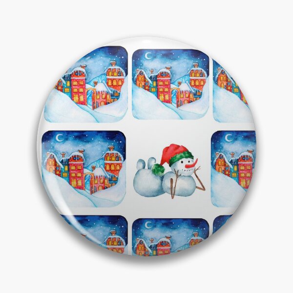 Item preview, Merry Christmas with snowman. designed and sold by JuStud.