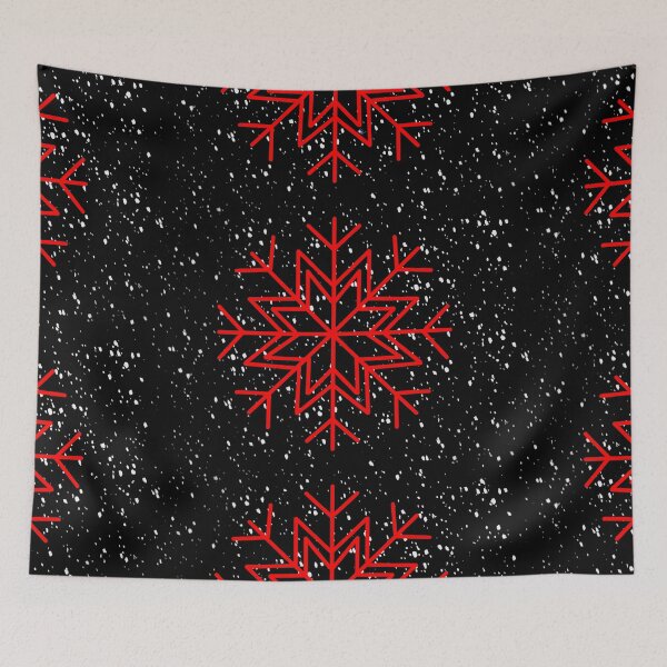 Item preview, Red snowflake in a storm designed and sold by BV-creas.