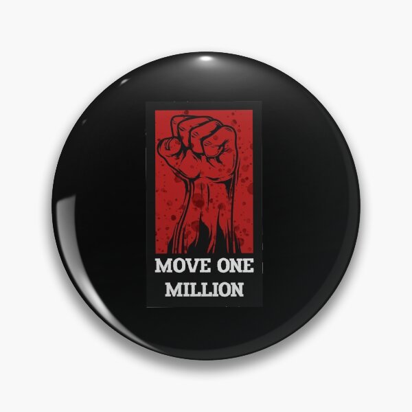 Item preview, Move One Million South Africa Protest Fist in air designed and sold by arendbotha.