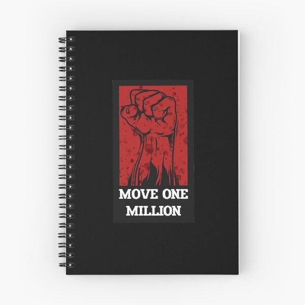 Item preview, Move One Million South Africa Protest Fist in air designed and sold by arendbotha.