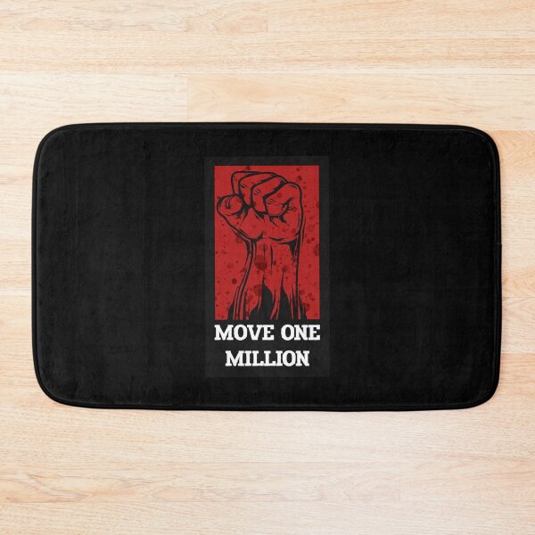 Item preview, Move One Million South Africa Protest Fist in air designed and sold by arendbotha.