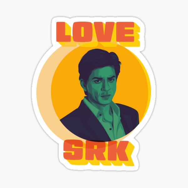 Shah Rukh Khan - SRK LIEBE Sticker