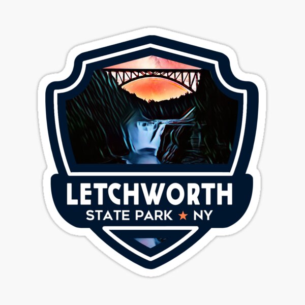 Letchworth State Park Emblem Sticker
