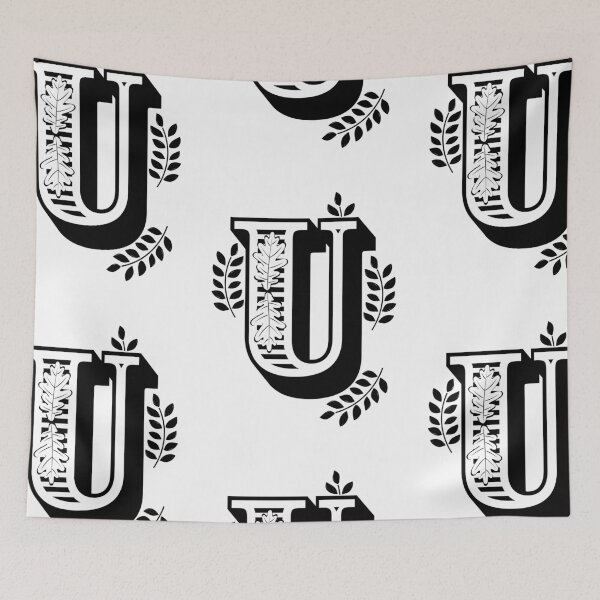 Aperçu de l'œuvre Lettre U | Lettrage | Lettres | Alphabet créée et vendue par itsokaybyme.