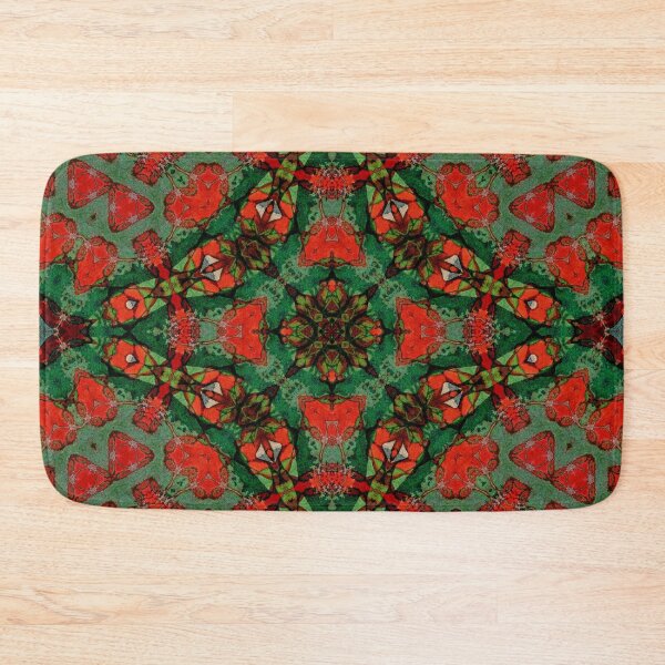 Item preview, Strawberry Garden Mandala Inspired in Portuguese Tiles designed and sold by Sónia Oliveira.