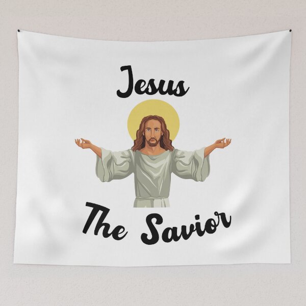 Item preview, Jesus The Savior  (Jesus Christ) designed and sold by OneCherubim.