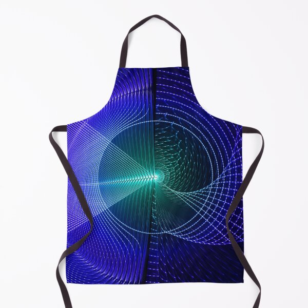 Item preview, Psytrance Design - Psychedelic Geometric Fractal - Minimal - Blue Turquoise designed and sold by JordanHolmes.