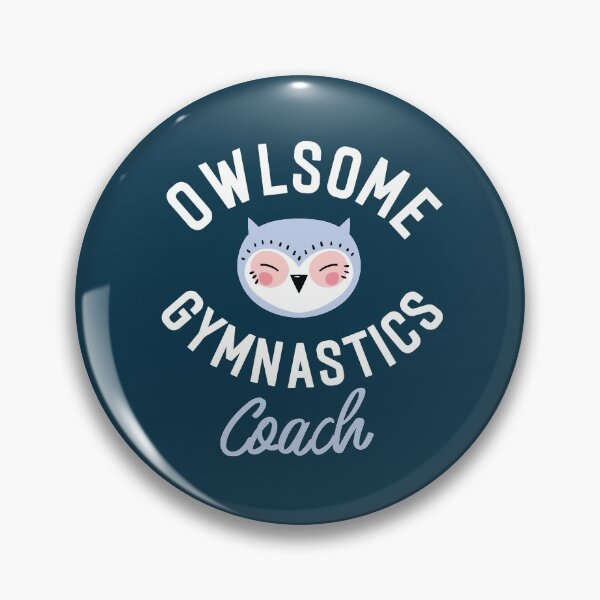 Artikelvorschau, Owlsome Gymnastics Coach Pun - Funny Gift Idea entworfen und verkauft von betternotes.