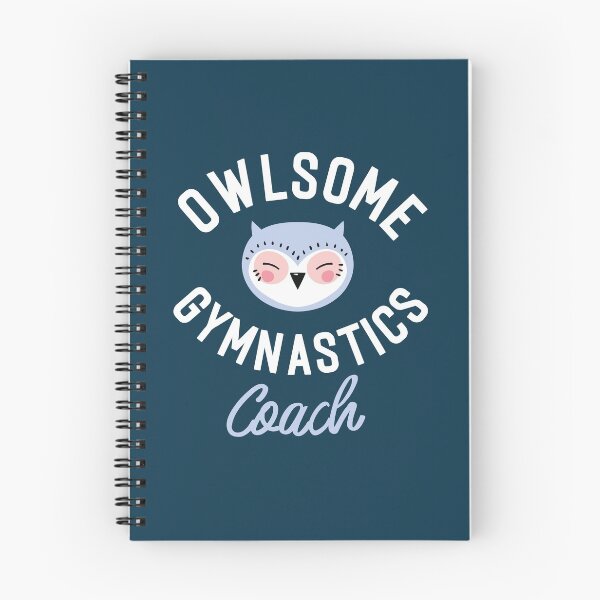 Item preview, Owlsome Gymnastics Coach Pun - Funny Gift Idea designed and sold by betternotes.