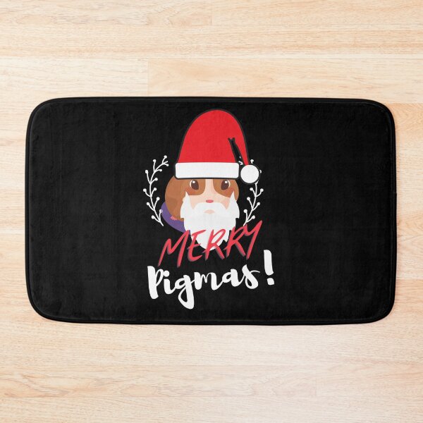 Item preview, Guinea Pig Merry Pigmas Face Mask Christmas Santa Xmas Gift designed and sold by trendo.