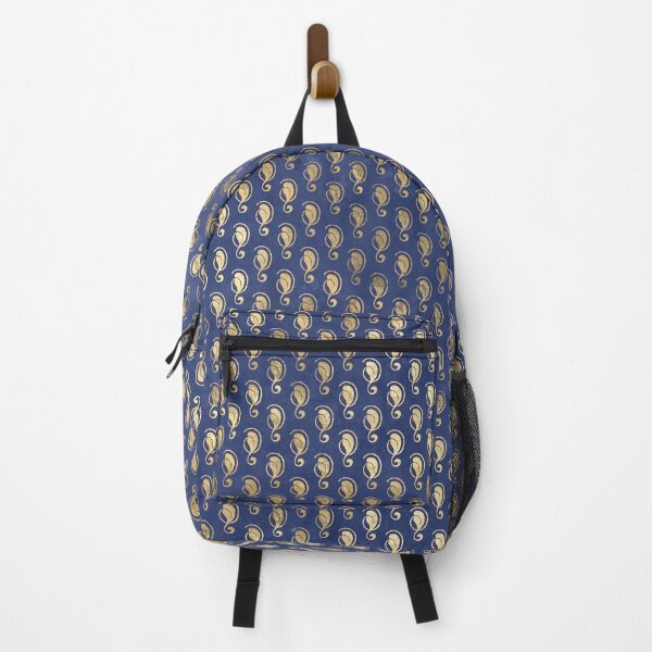 Item preview, An ornate gold on blue design designed and sold by AnnieHochmann.