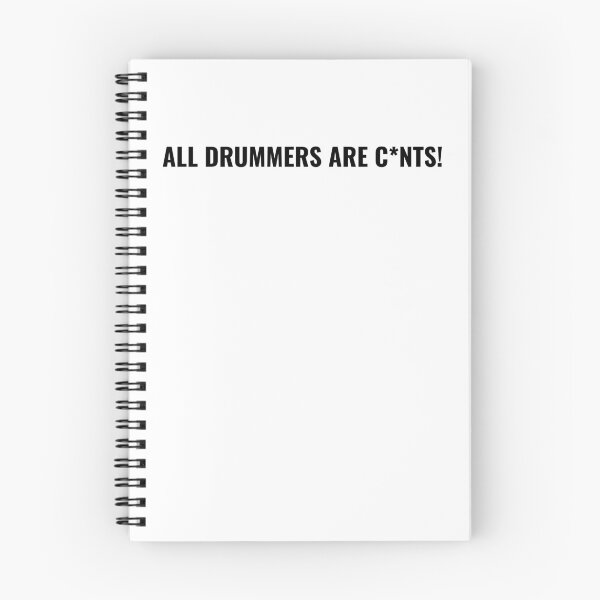 Item preview, All Drummers are C*nts! designed and sold by Hugs On Drugs.
