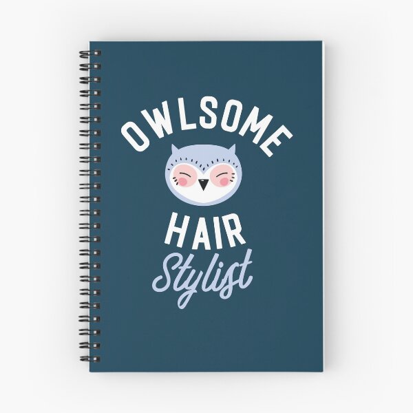 Artikelvorschau, Owlsome Hair Stylist Pun - Funny Gift Idea entworfen und verkauft von betternotes.