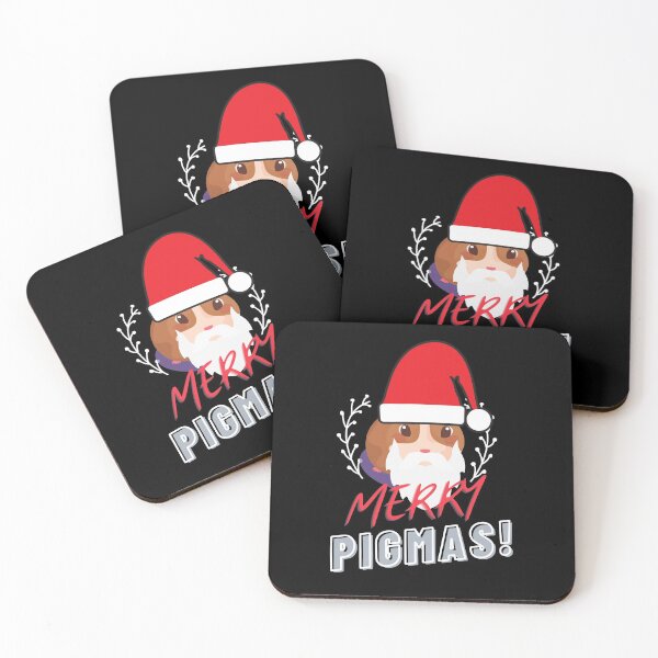 Item preview, Guinea Pig Merry Pigmas Face Mask Christmas Santa Xmas Gift designed and sold by trendo.
