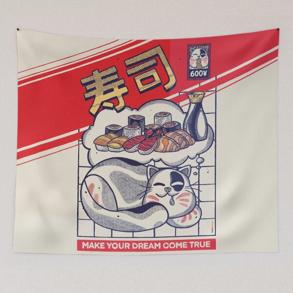 Item preview, Dreaming About Sushi designed and sold by Rafa Gomes.