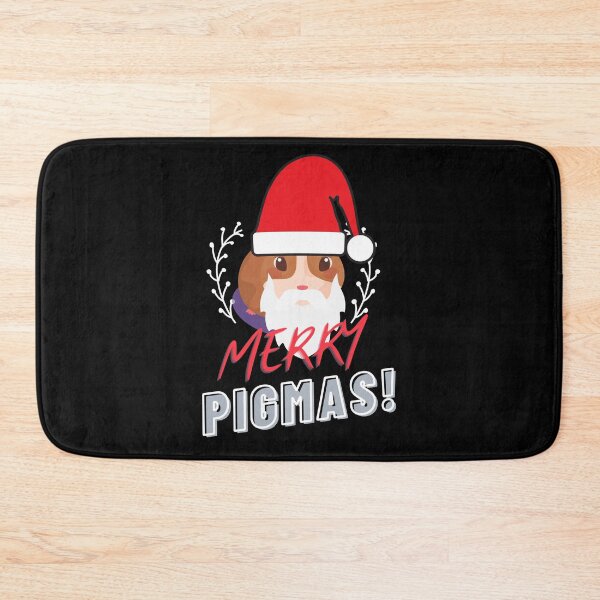Item preview, Guinea Pig Merry Pigmas Face Mask Christmas Santa Xmas Gift designed and sold by trendo.
