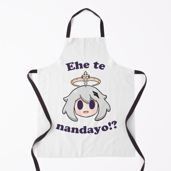 Item preview, Genshin impact Paimon ehe te nandayo typography designed and sold by Morcawork.