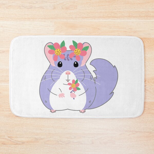 Item preview, Violet Chinchilla in a Garden designed and sold by Lulupainting.