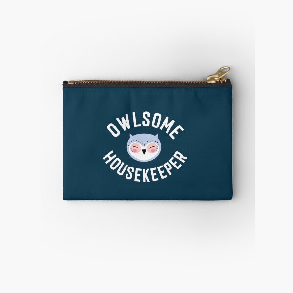 Item preview, Owlsome Housekeeper Pun - Funny Gift Idea designed and sold by betternotes.