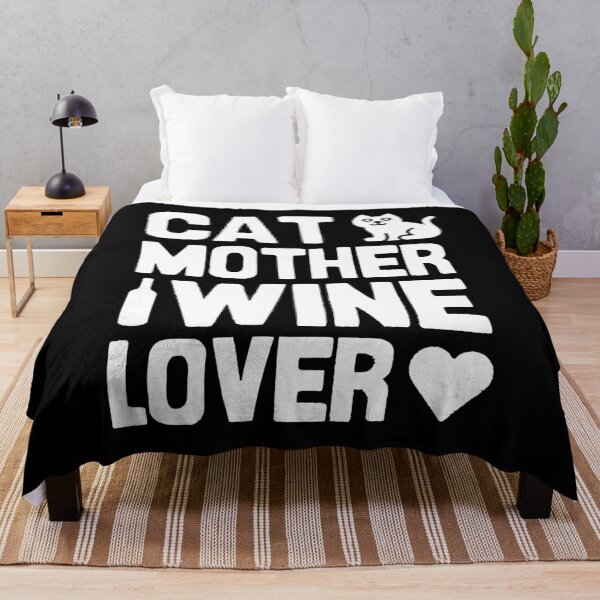 Item preview, Cat mother, wine lover designed and sold by Statim.
