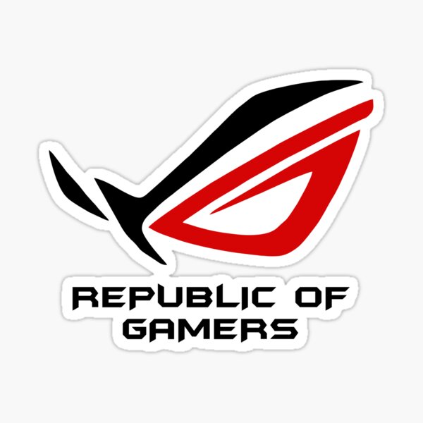 MEILLEUR À ACHETER - Asus ROG Republic Of Gamers Sticker