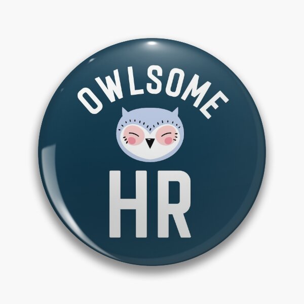 Item preview, Owlsome HR Pun - Funny Gift Idea designed and sold by betternotes.
