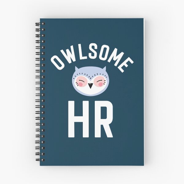 Item preview, Owlsome HR Pun - Funny Gift Idea designed and sold by betternotes.