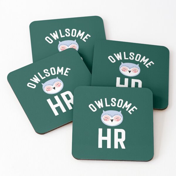 Item preview, Owlsome HR Pun - Funny Gift Idea designed and sold by betternotes.