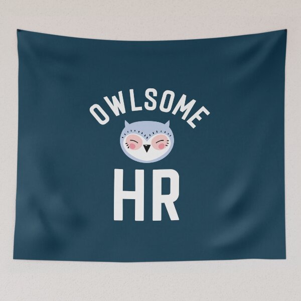 Item preview, Owlsome HR Pun - Funny Gift Idea designed and sold by betternotes.