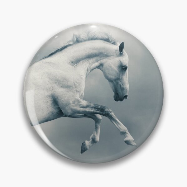 Item preview, Beautiful gray stallion jumps on the wild designed and sold by marusya1.