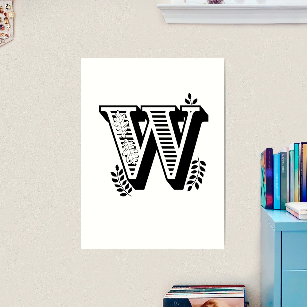 Letter W | Lettering | Letters | Alphabet