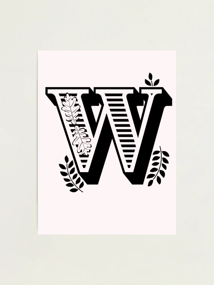 エルテ（Erte）の「アルファベットシリーズ」の「Letter W」※証明書あり エルテ（Erte）の「アルファベットシリーズ」の「Letter W」※証明書