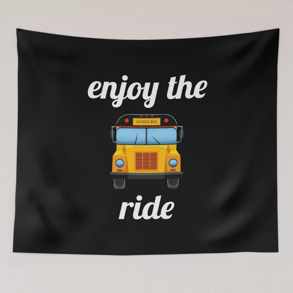 Item preview, Enjoy the Ride School Bus Driver Gift designed and sold by TastefulTees.